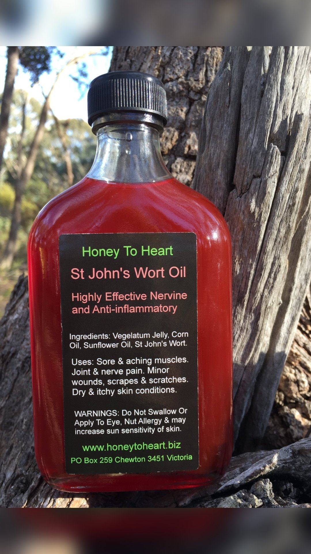 St John's Wort Oil 170ml with Olive Oil - Image 3