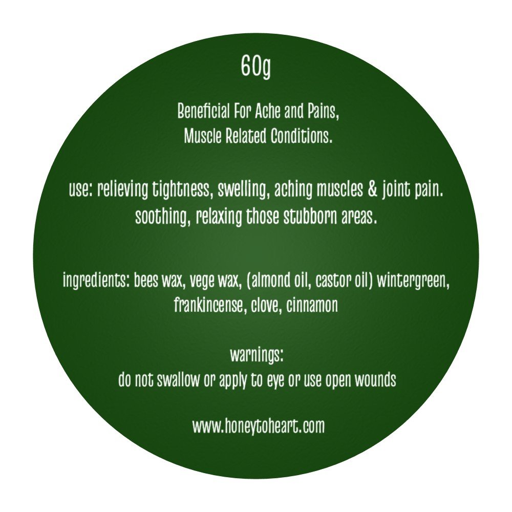 60 g tin muscle rub